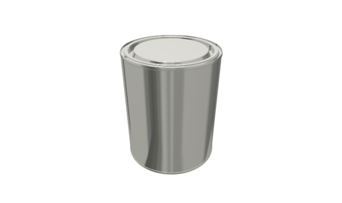 750 ml Cylindrical Paint & Coating Can